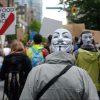 image of a street protest